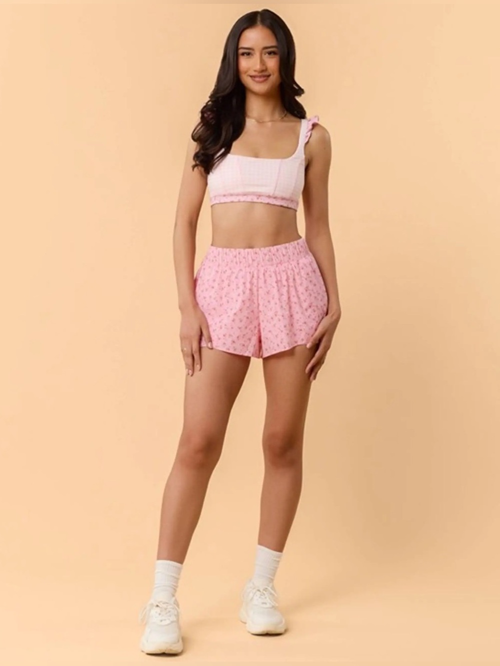 NWT Blogilates Ruffle Shorts (size XS) - Picture 4 of 4
